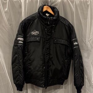Vintage Black Performance Jacket for Men